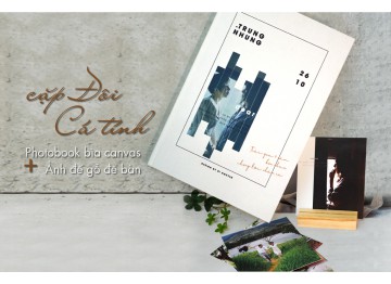 Đã Cá Tính thì phải chọn Bìa Album Photobook Canvas